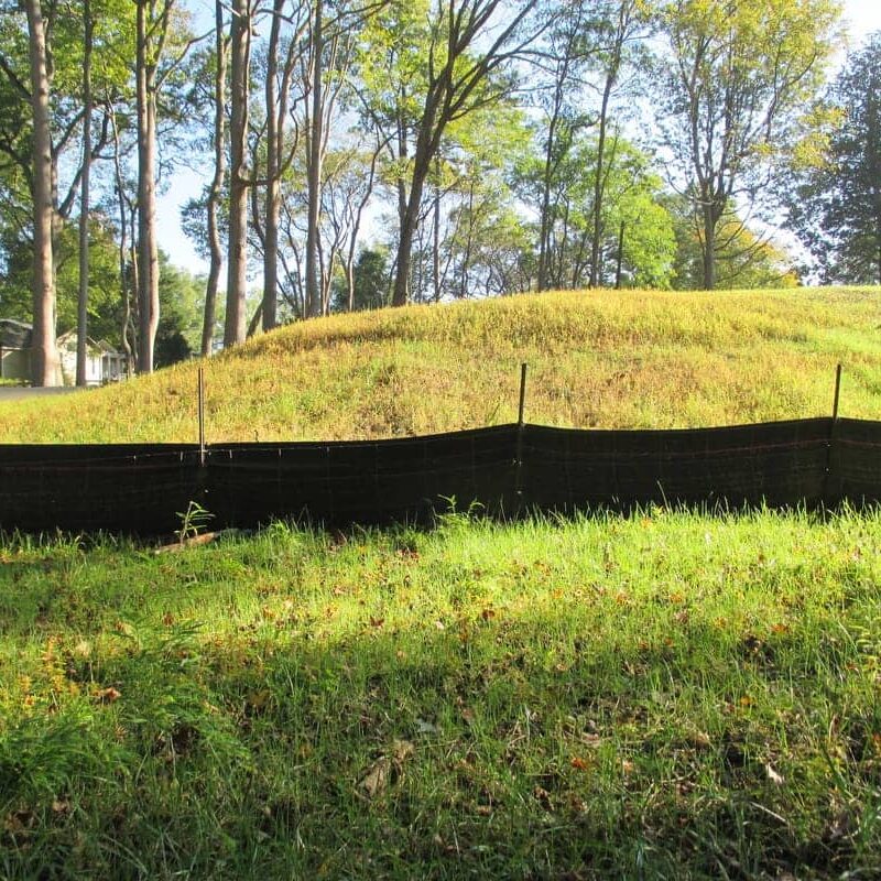 Silt Fence Landscape