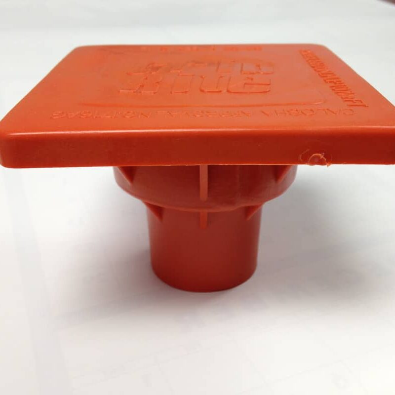 Silt Fence Pole Topper